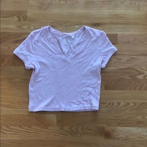 NWOT PacSun V-neck Croptop